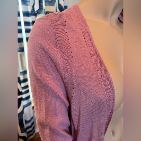 Torrid Longline Cardigan Lilac Sweater Size 0 - Picture 8 of 14
